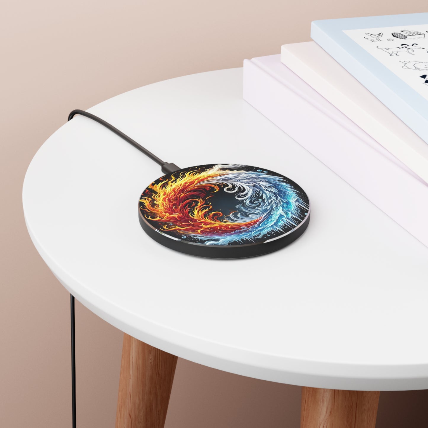 Shattered Halos Wireless Charger
