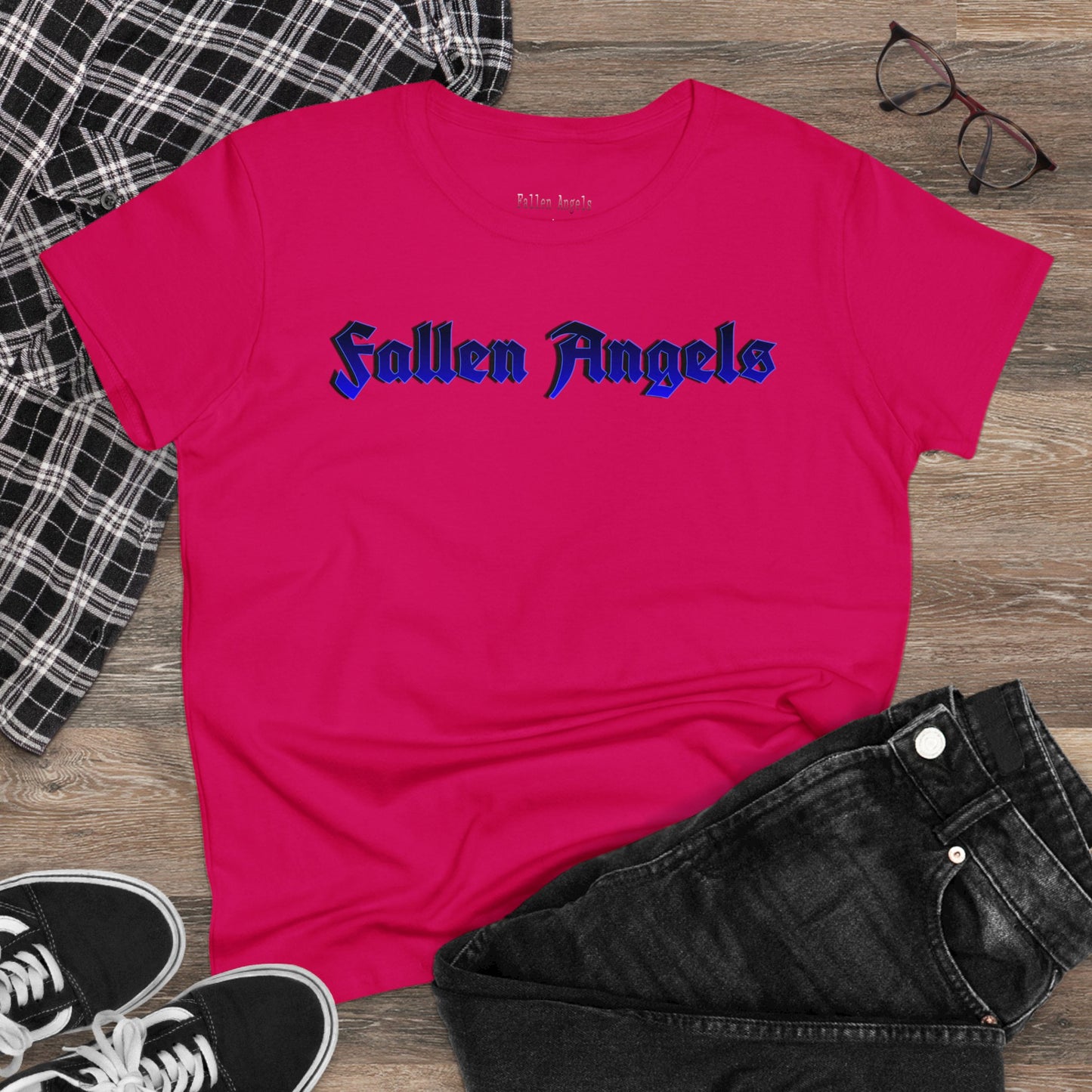 Fallen Angels Women's Midweight Cotton Tee