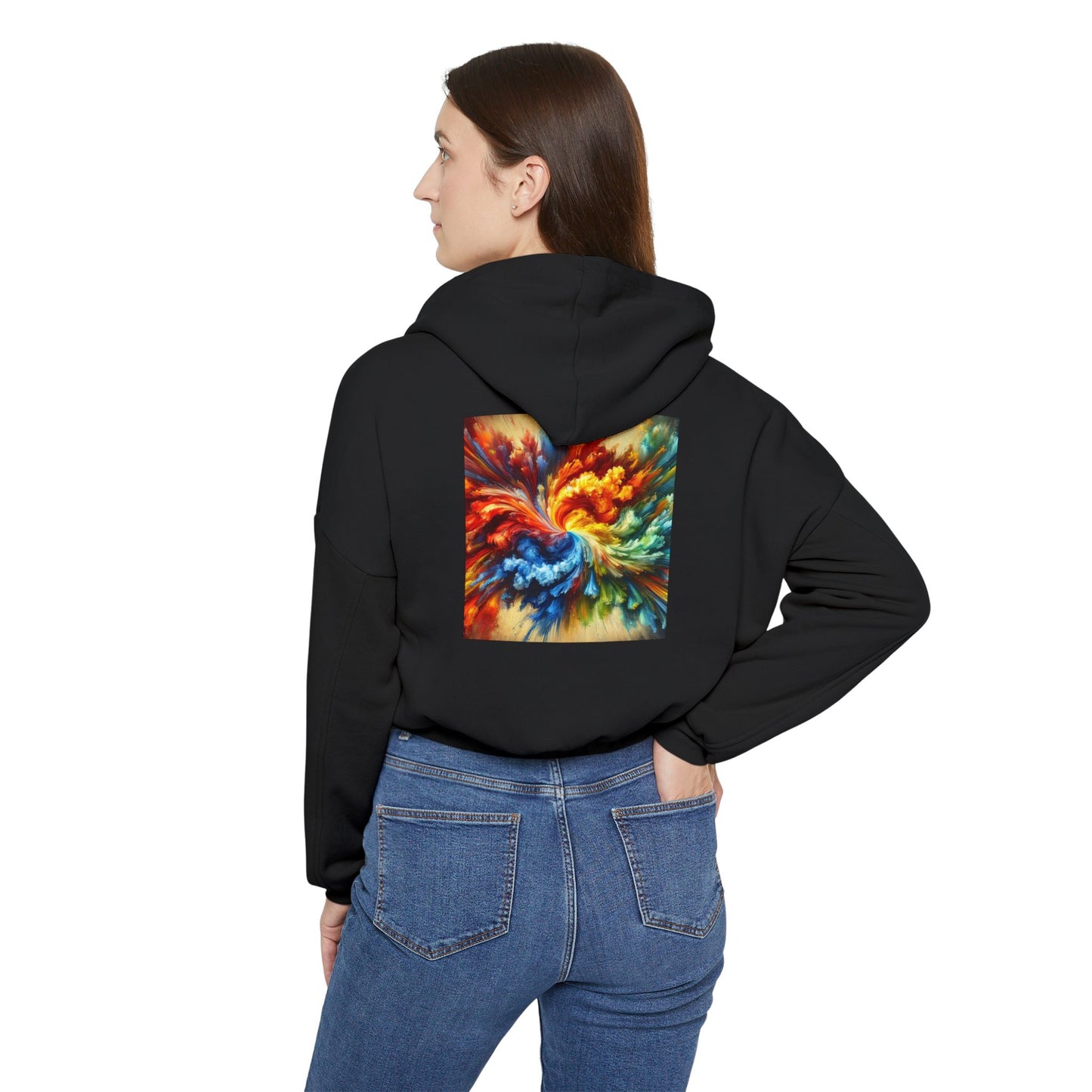 Fallen Angels Women's Cinched Bottom Hoodie