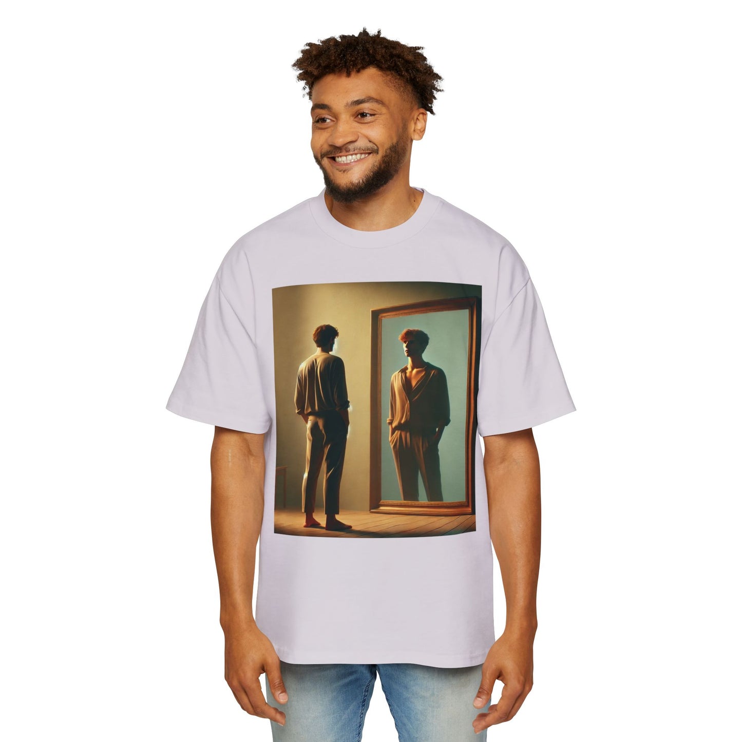 Fallen Angels Men's Heavy Oversized Tee