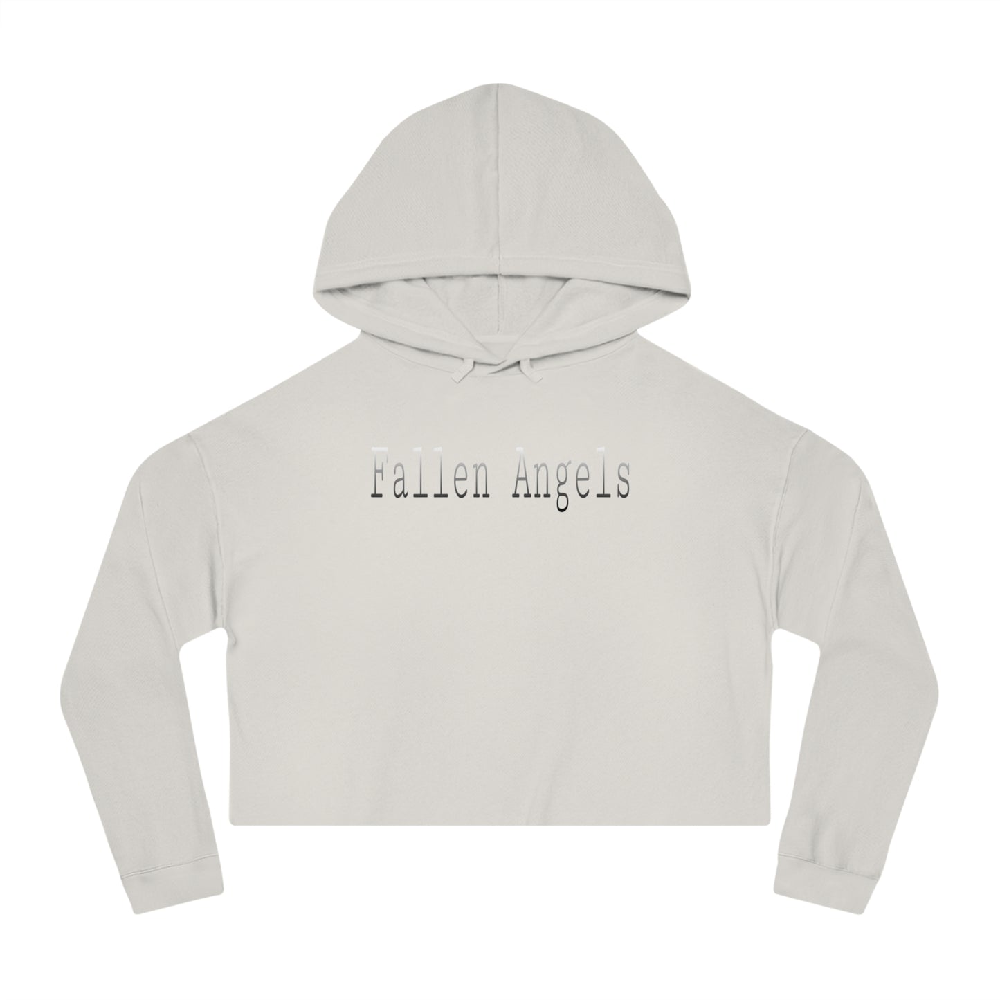 Fallen Angels Women's Cropped Hooded Sweatshirt