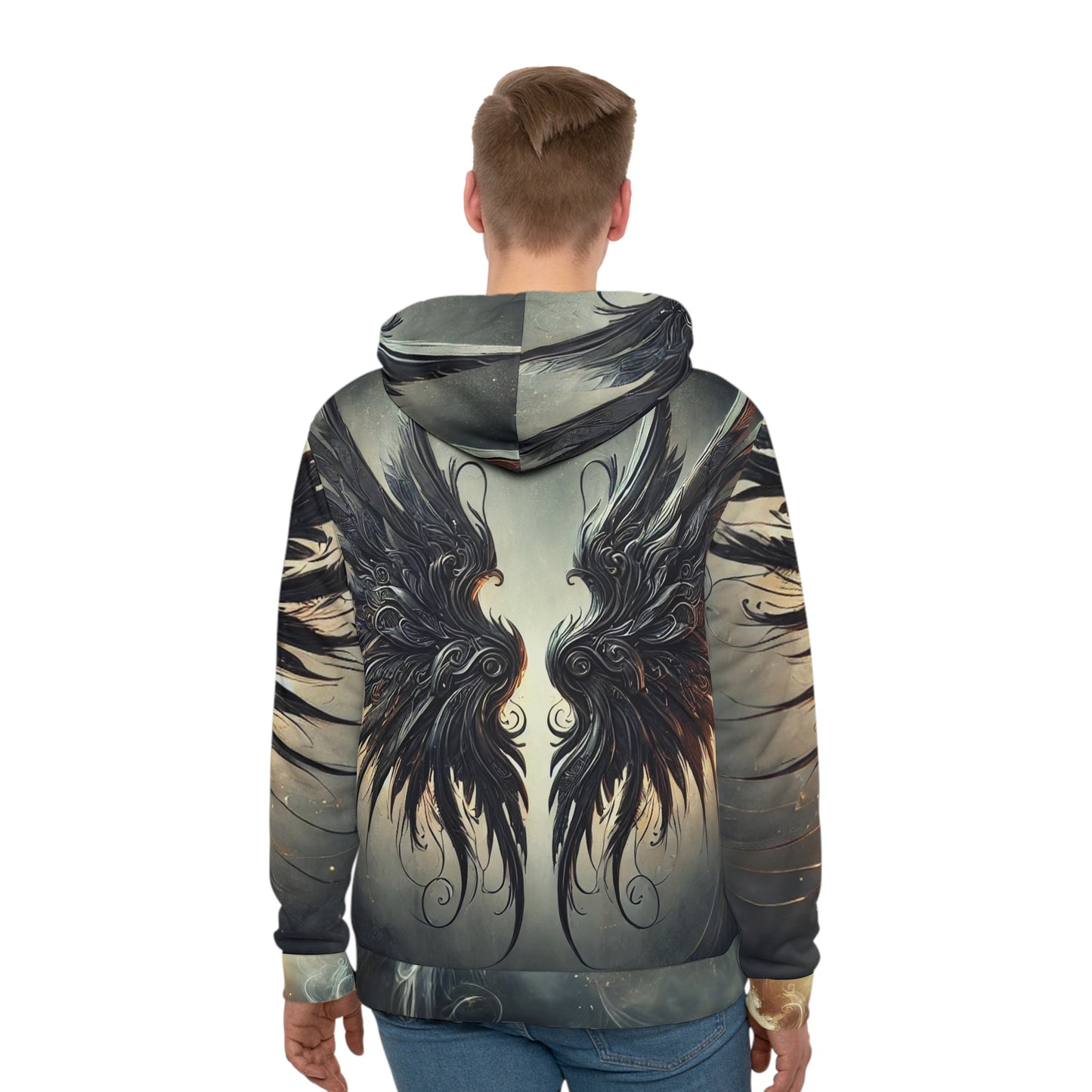 Fallen Angels Hoodie (AOP)