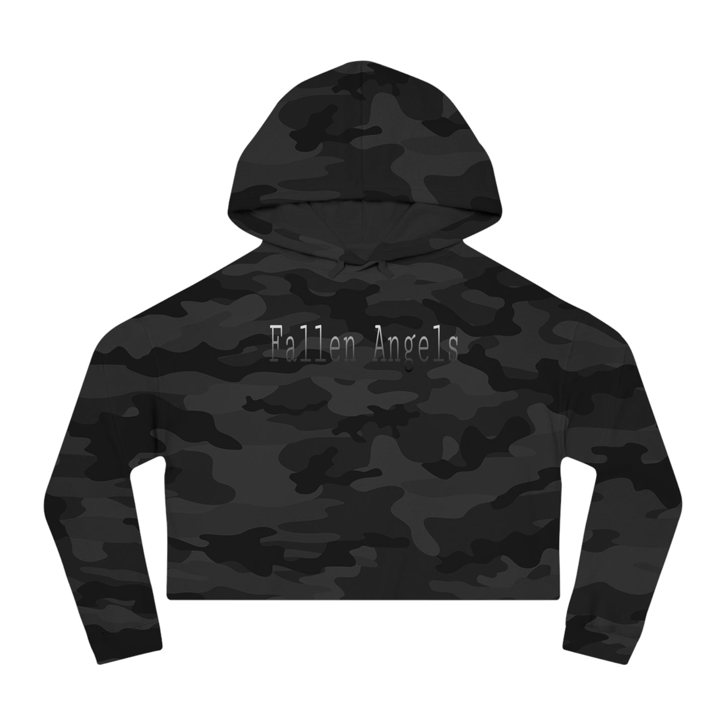 Fallen Angels Women's Cropped Hooded Sweatshirt