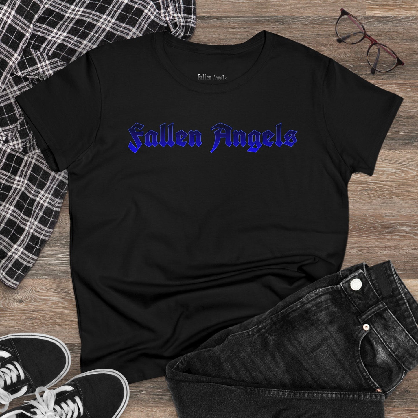 Fallen Angels Women's Midweight Cotton Tee