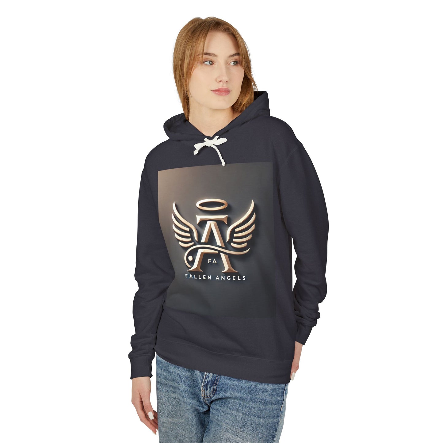 Fallen Angels  Lightweight Hooded Sweatshirt