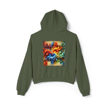 Fallen Angels Women's Cinched Bottom Hoodie