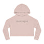 Fallen Angels Women's Cropped Hooded Sweatshirt