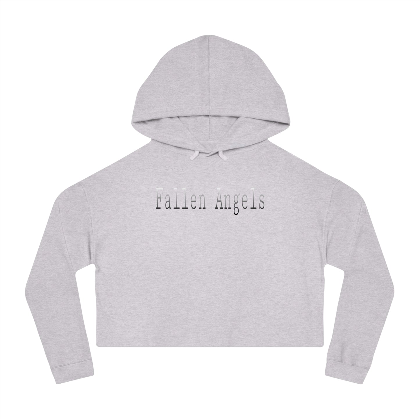 Fallen Angels Women's Cropped Hooded Sweatshirt