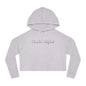 Fallen Angels Women's Cropped Hooded Sweatshirt