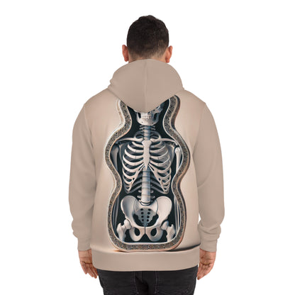 Skeleton Design Fashion Hoodie – Trendy Streetwear
