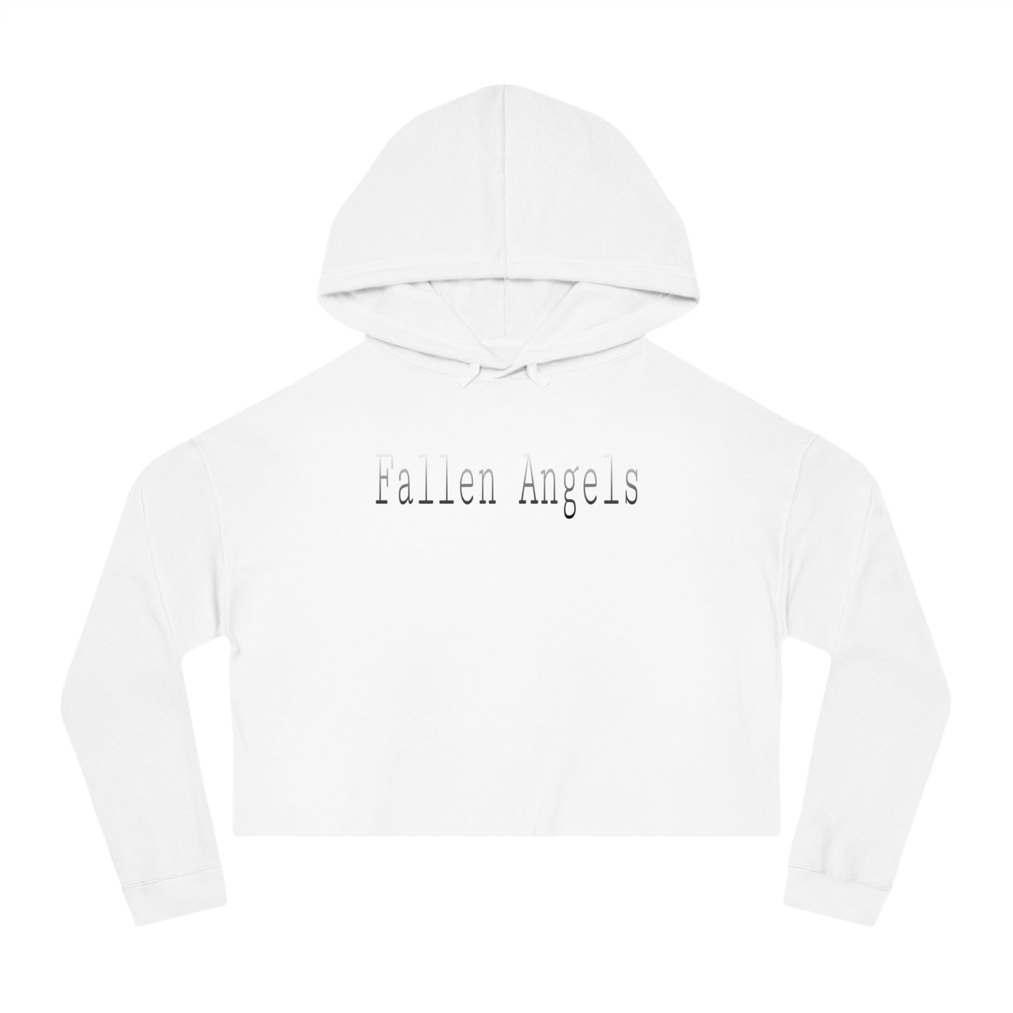 Fallen Angels Women's Cropped Hooded Sweatshirt
