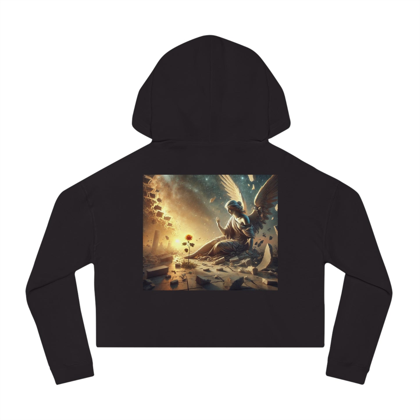 Fallen Angels Women’s Cropped Hooded Sweatshirt