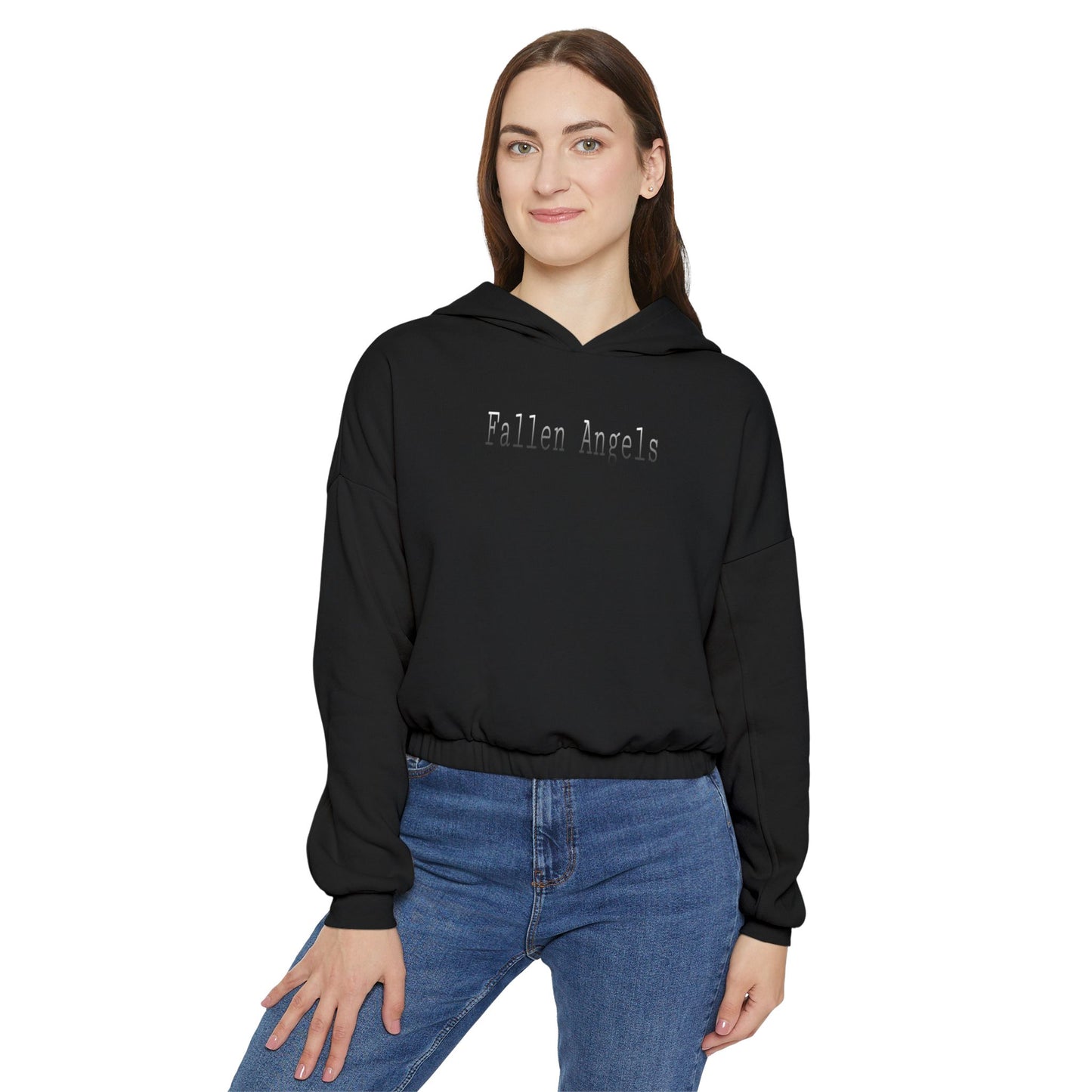 Fallen Angels Women's Cinched Bottom Hoodie