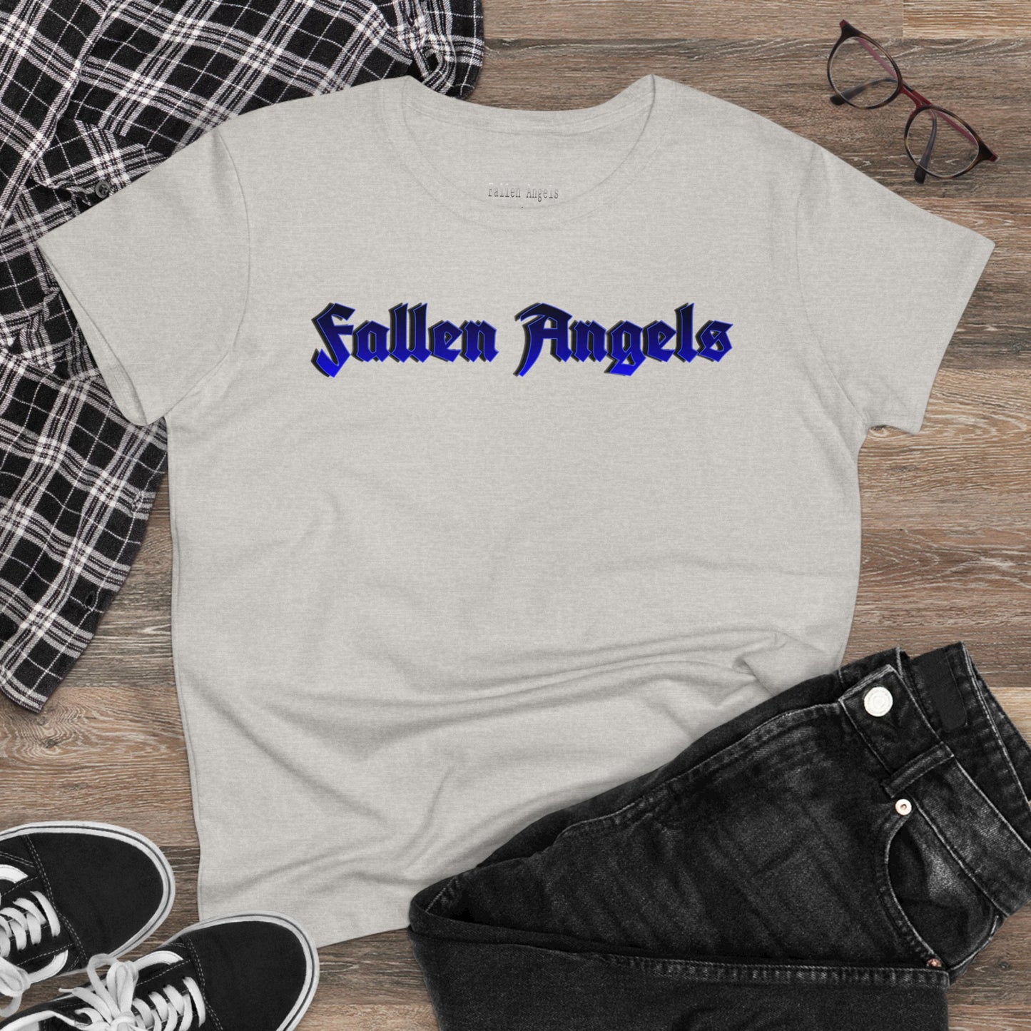 Fallen Angels Women's Midweight Cotton Tee