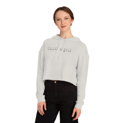 Fallen Angels Women's Cropped Hooded Sweatshirt