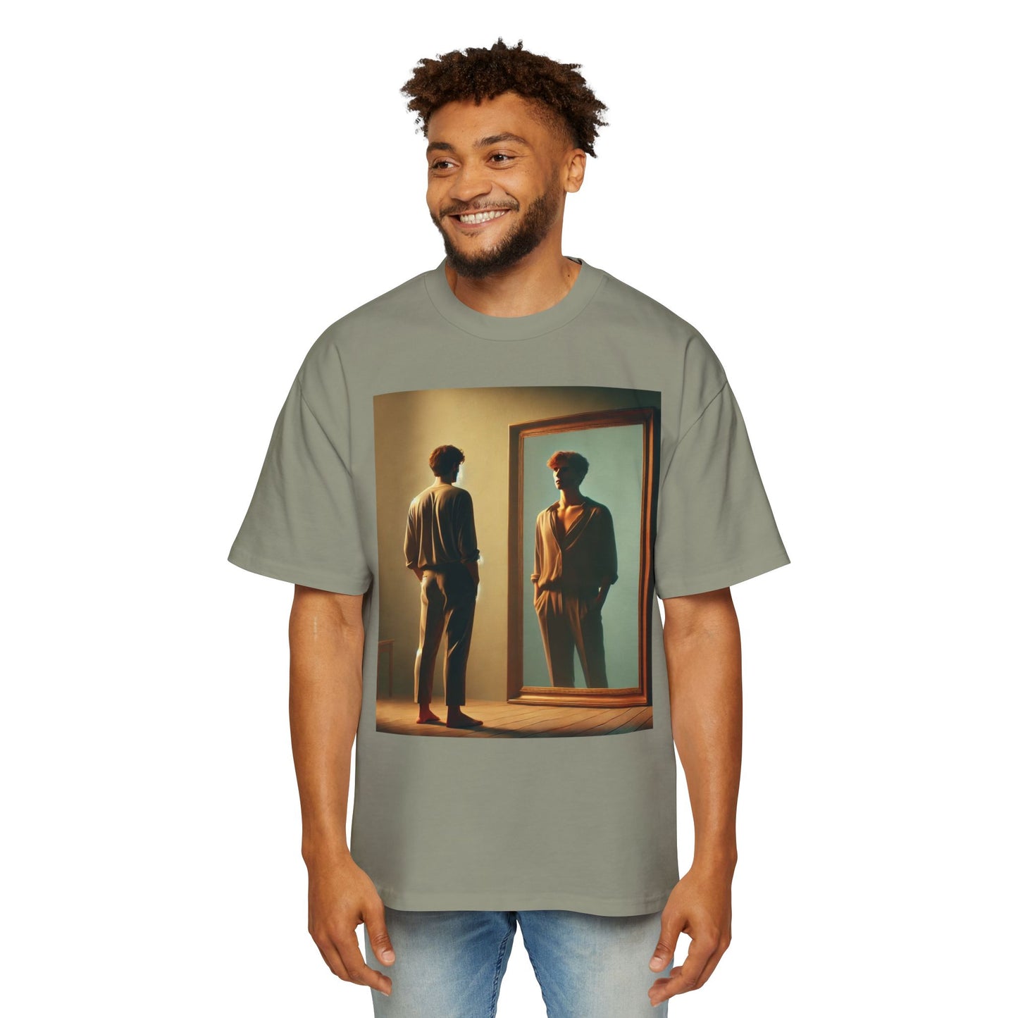 Fallen Angels Men's Heavy Oversized Tee