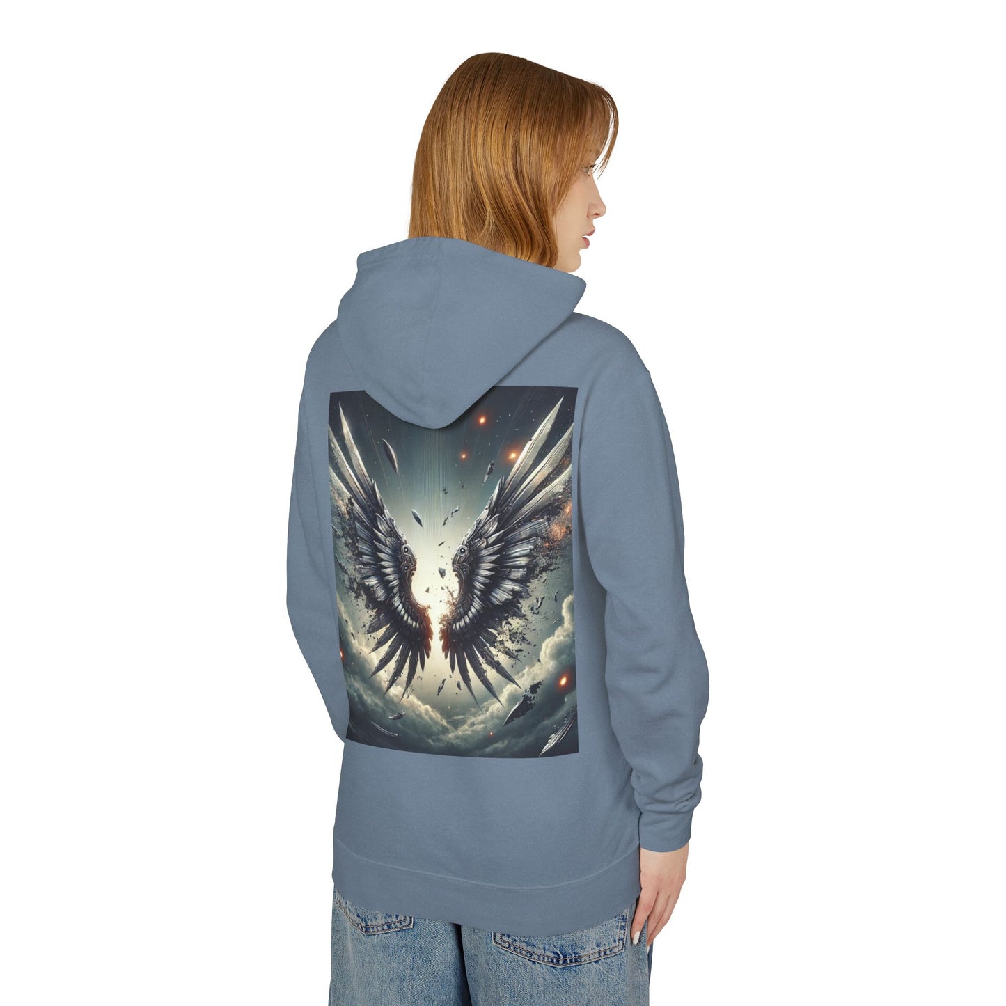 Fallen Angels Lightweight Hooded Sweatshirt
