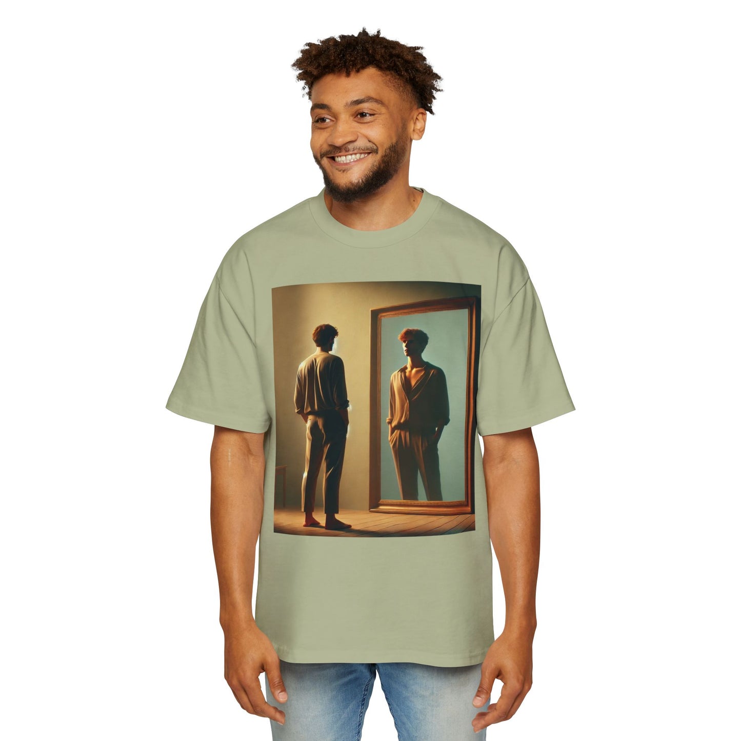 Fallen Angels Men's Heavy Oversized Tee