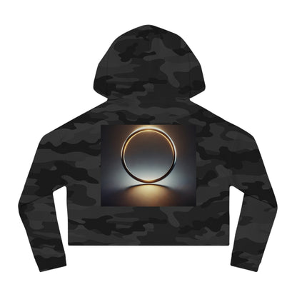 Fallen Angels Women's Cropped Hooded Sweatshirt