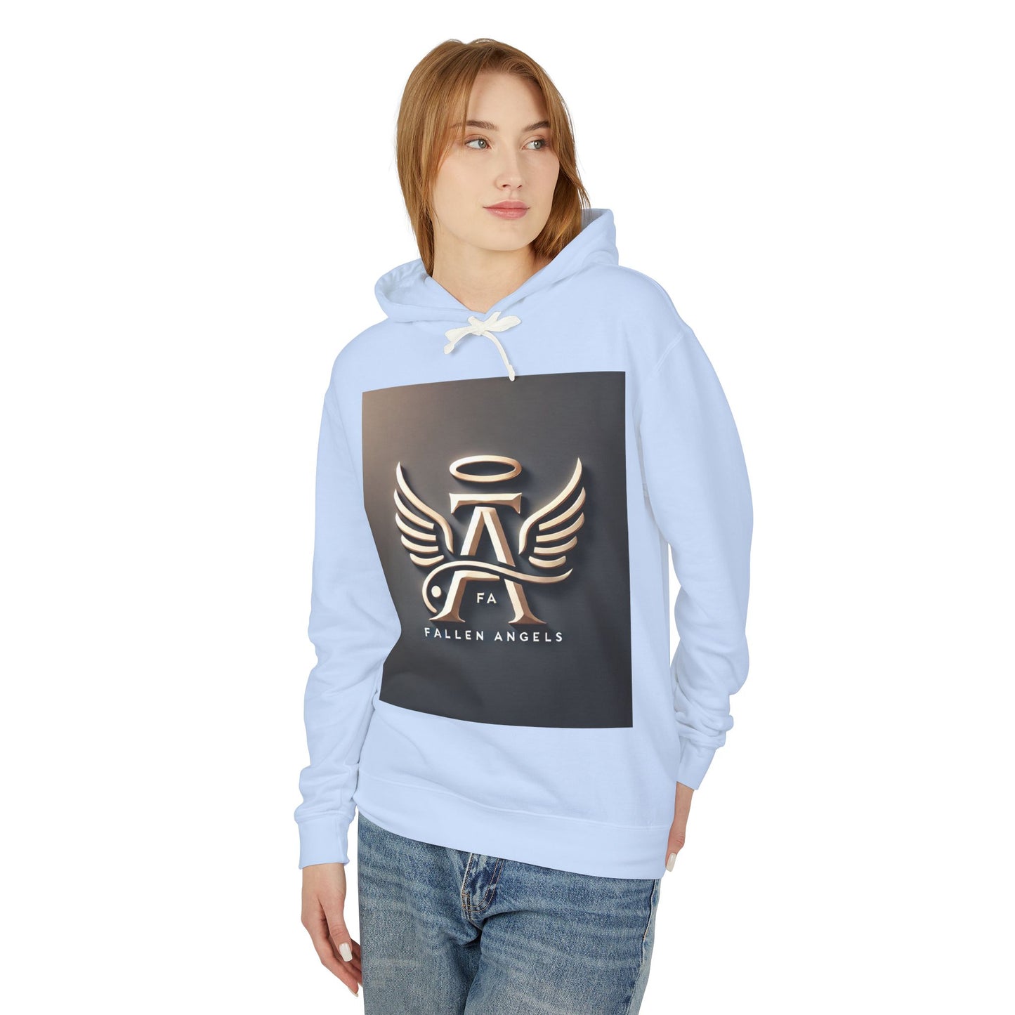 Fallen Angels  Lightweight Hooded Sweatshirt