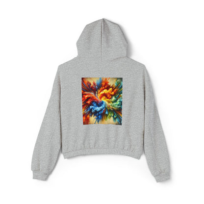Fallen Angels Women's Cinched Bottom Hoodie