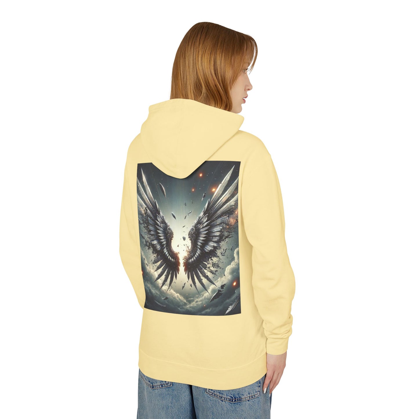Fallen Angels Lightweight Hooded Sweatshirt