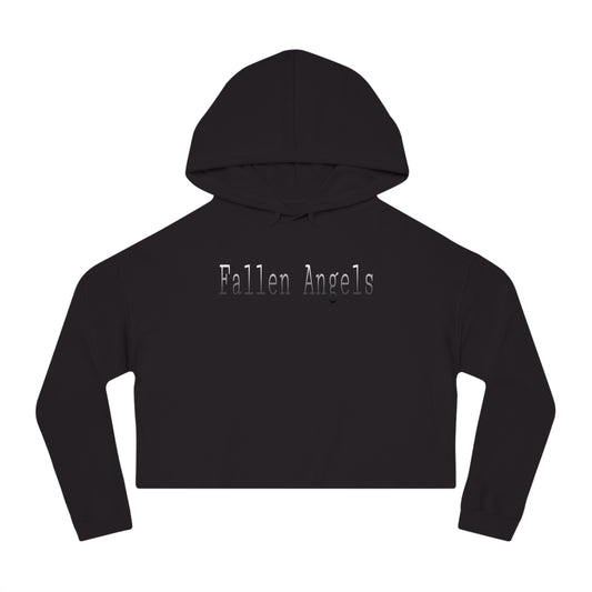Fallen Angels Women's Cropped Hooded Sweatshirt