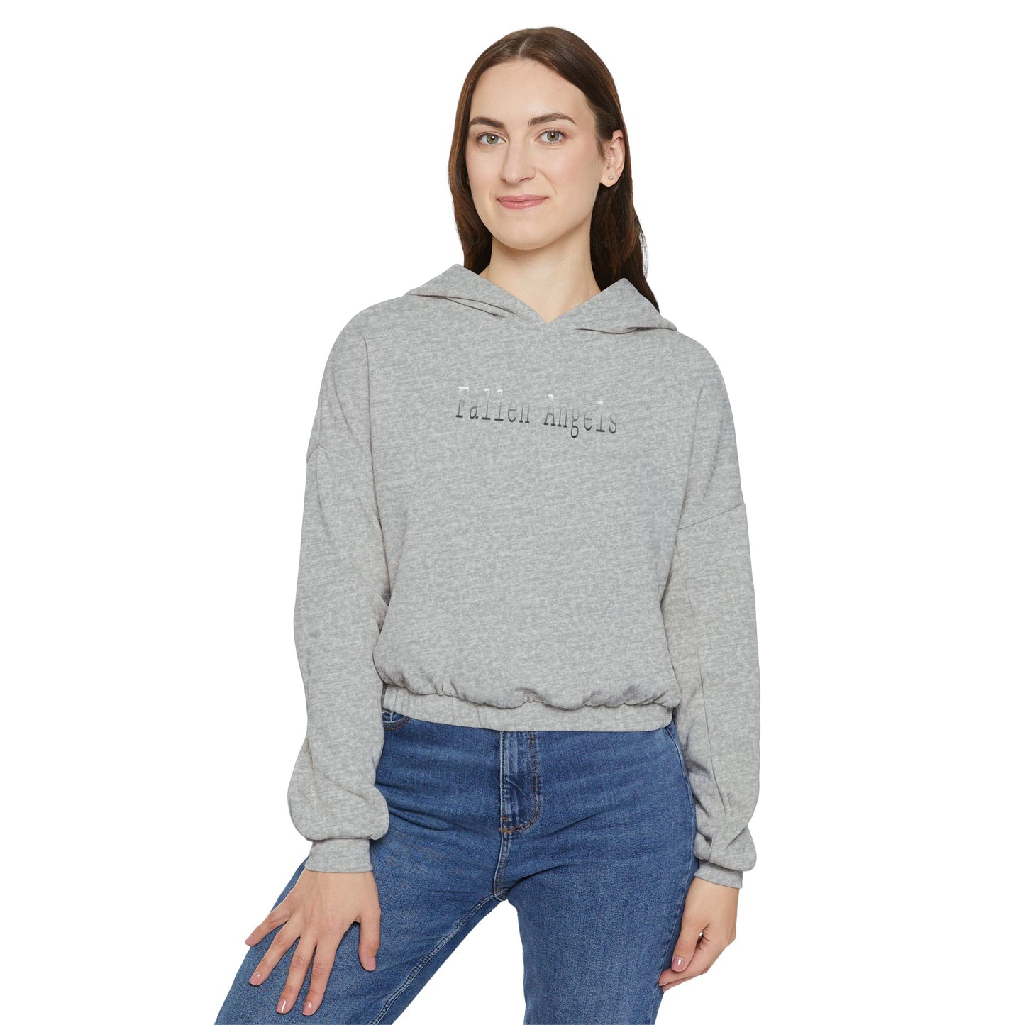 Fallen Angels Women's Cinched Bottom Hoodie