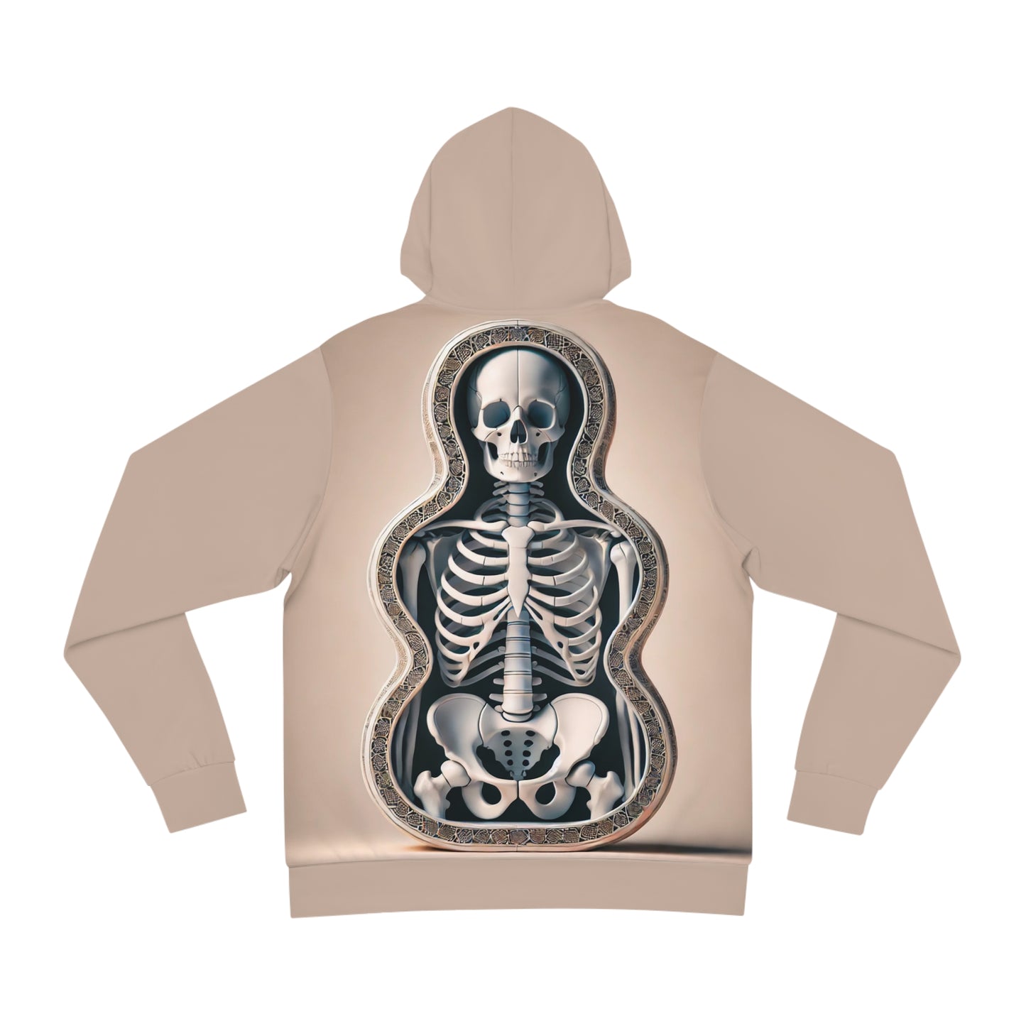 Skeleton Design Fashion Hoodie – Trendy Streetwear