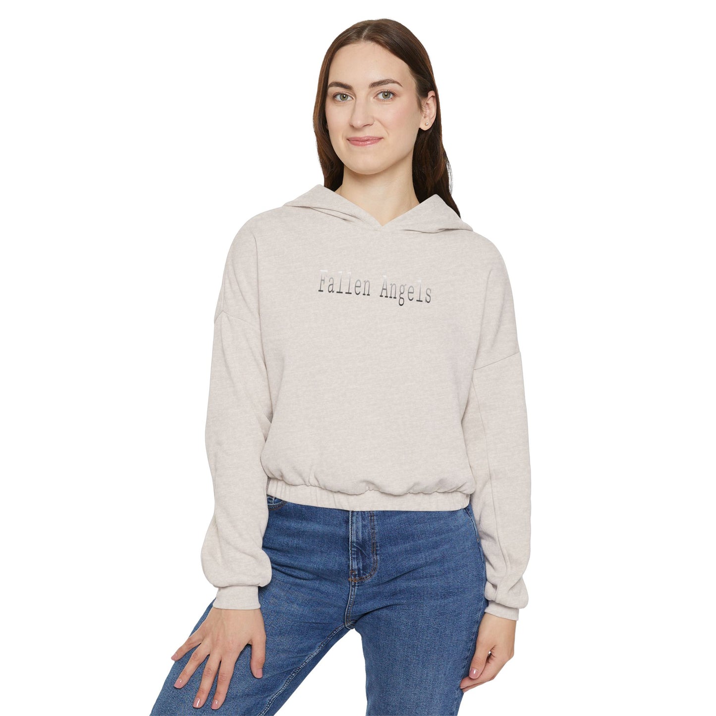 Fallen Angels Women's Cinched Bottom Hoodie