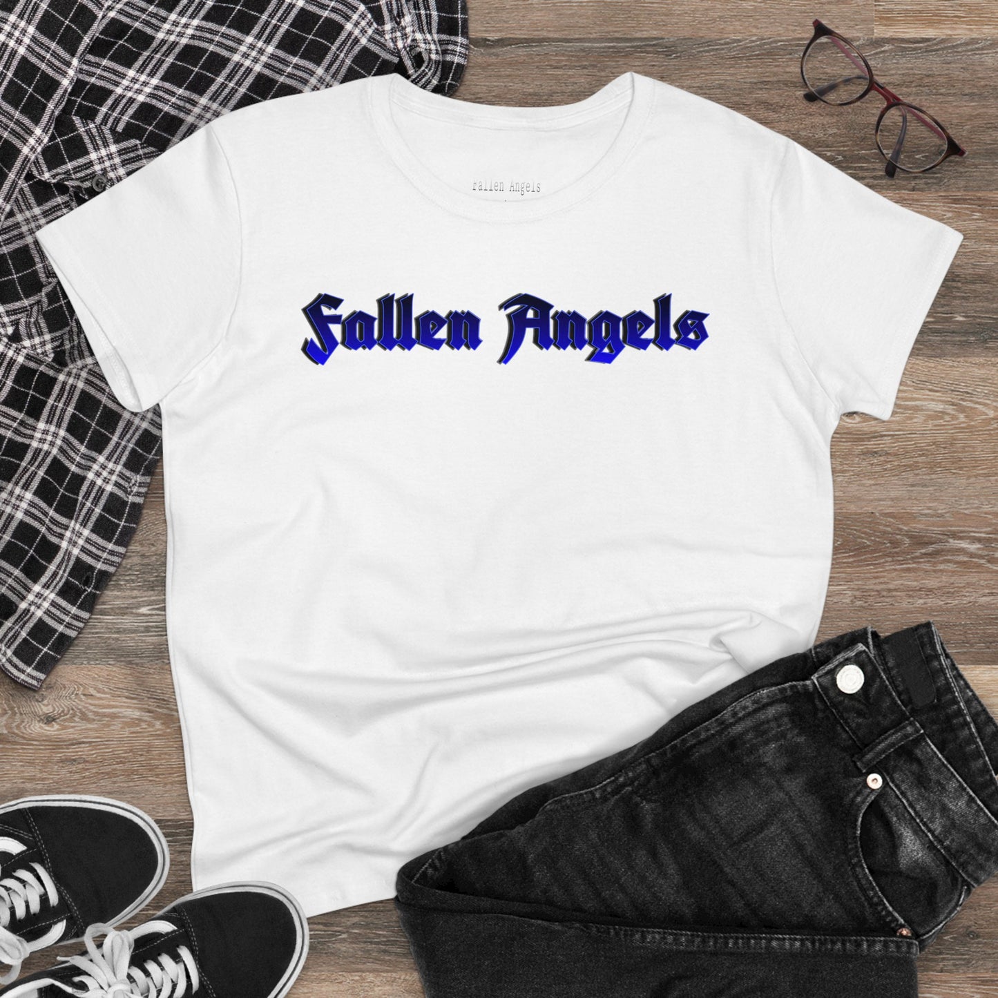 Fallen Angels Women's Midweight Cotton Tee