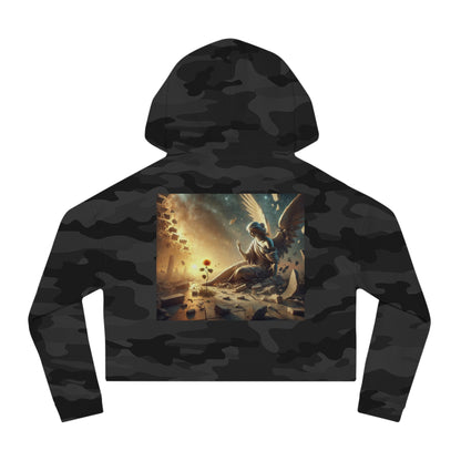 Fallen Angels Women’s Cropped Hooded Sweatshirt