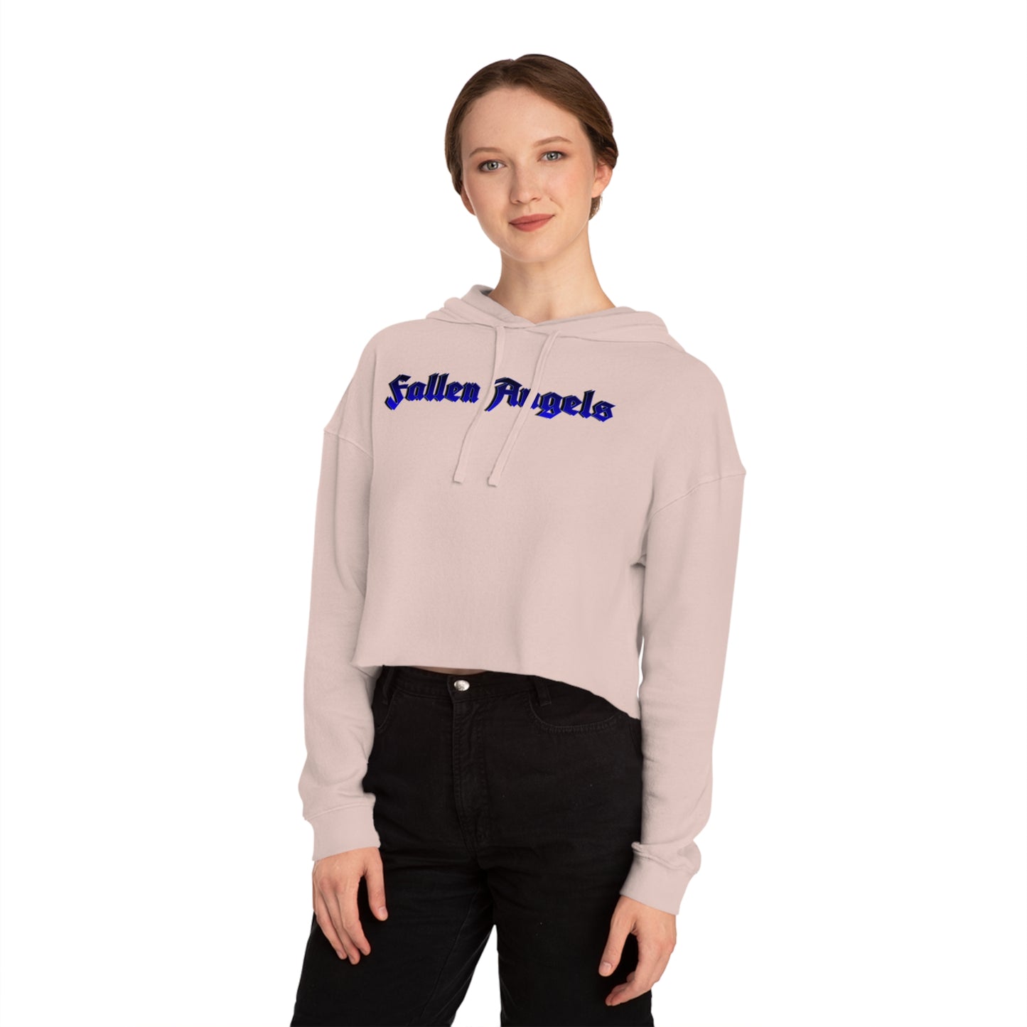 Fallen Angels Women’s Cropped Hooded Sweatshirt