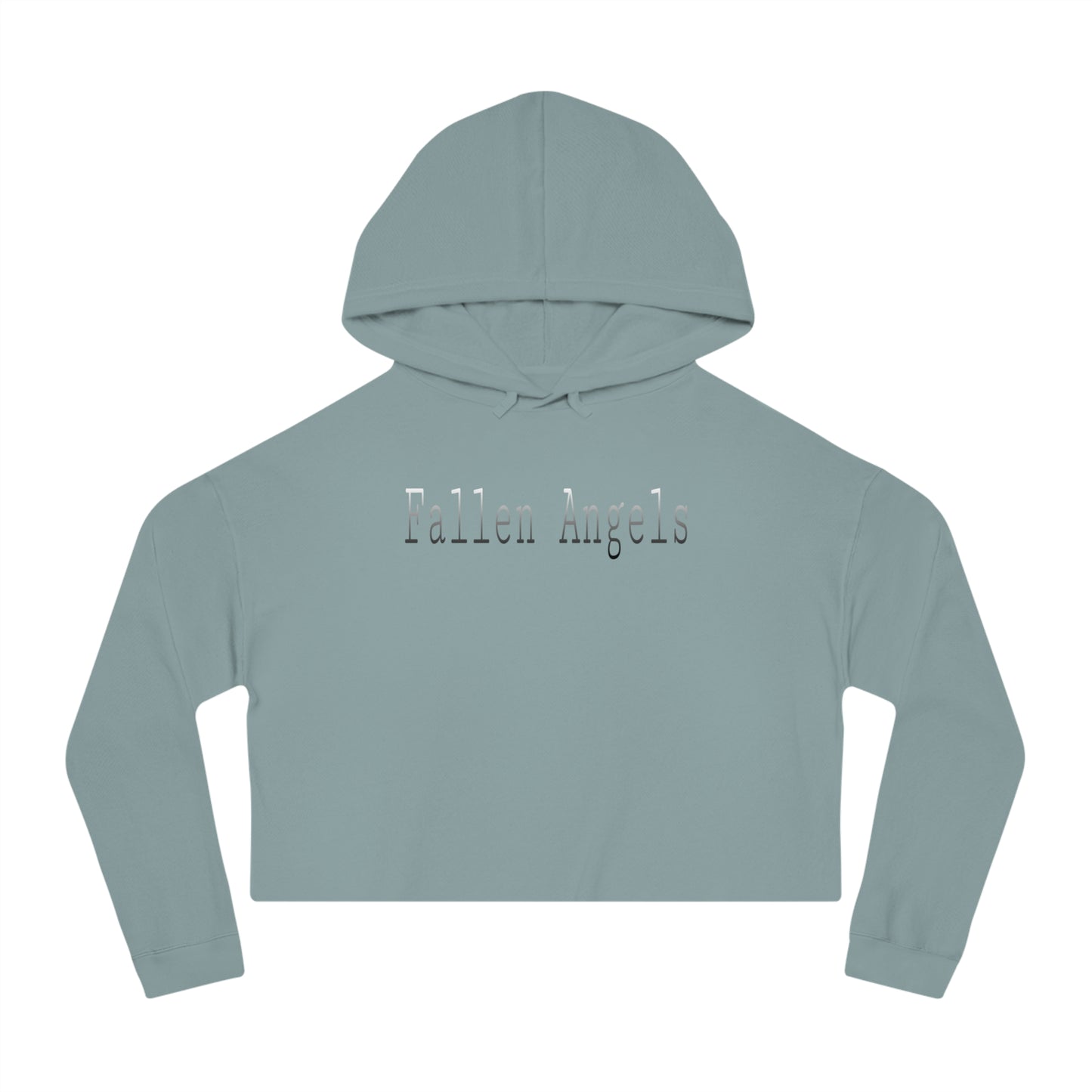 Fallen Angels Women's Cropped Hooded Sweatshirt