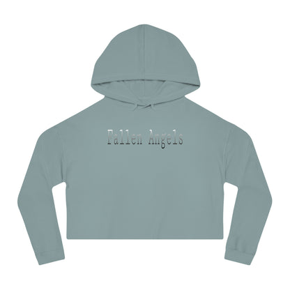 Fallen Angels Women's Cropped Hooded Sweatshirt